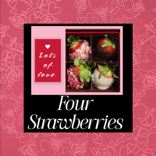Chocolate Strawberries 4 Pack