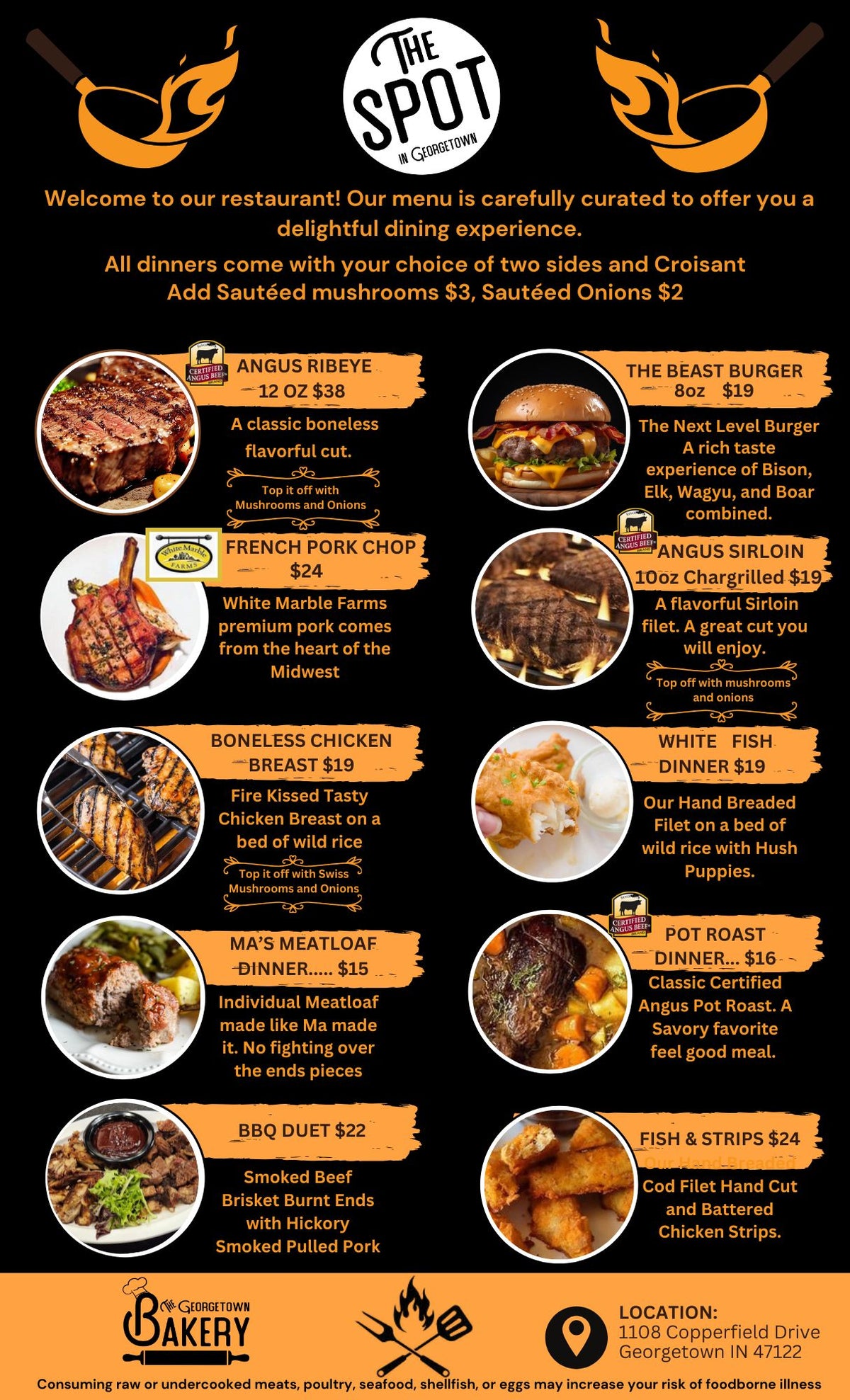 The SPOT Dinner – GTownBakery